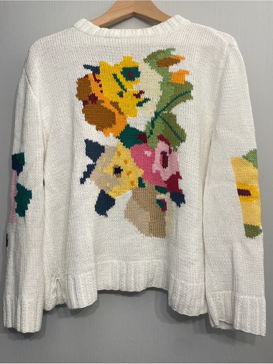 Smythe Sweaters - Smythe x Augden Cream & Multi Floral Sweater
